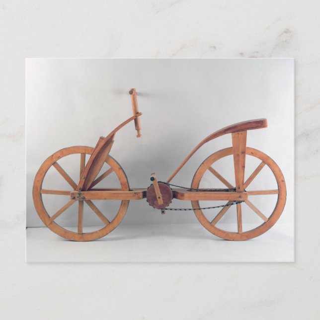 Rekonstruktion av Das Vinci design Vykort (Framsida)