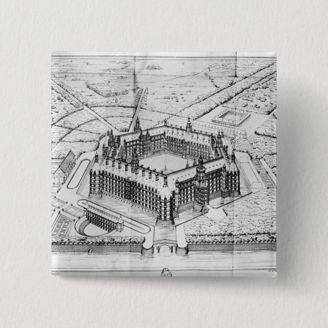 Rekonstruktion av den Theleme abbeyen Knapp (Framsida)