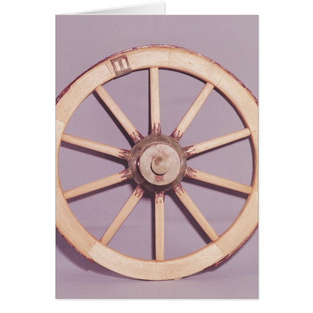 Rekonstruktion av en rulla hälsningskort (Framsidan)