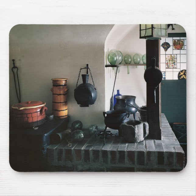 Rekonstruktion av ett apotek musmatta (Framsidan)