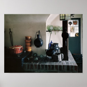 Rekonstruktion av ett apotek poster