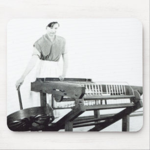 Rekonstruktion av Hargreavess 'snurr Jenny Musmatta