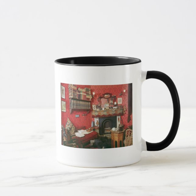 Rekonstruktion av Sherlock Holmess rum Mugg (Höger)