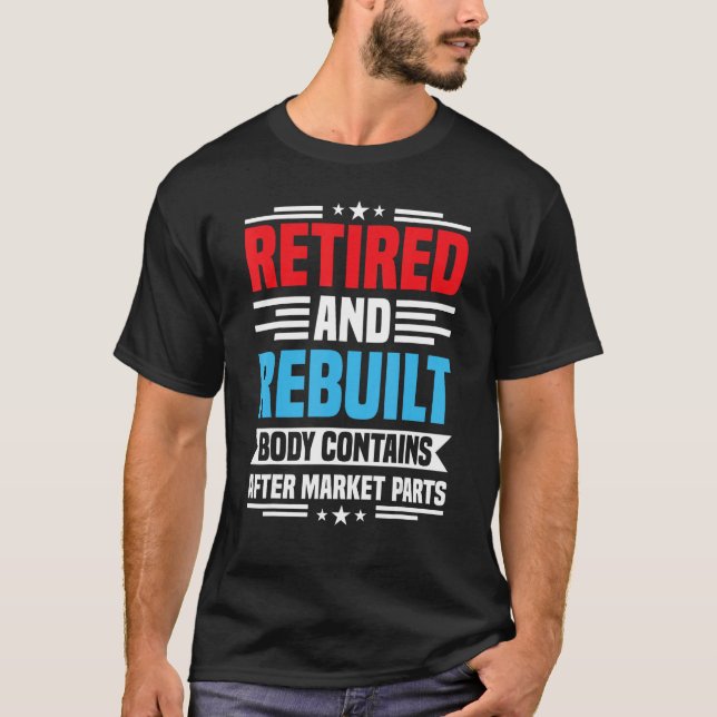 Rekonstruktion och reparation av byte av höftled R T Shirt (Framsida)