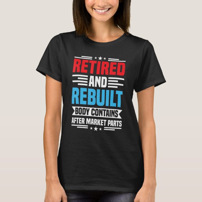 Rekonstruktion och reparation av byte av höftled R T Shirt (Framsida)