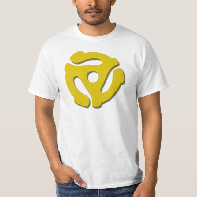 Rekord- adapter 45 t-shirt (Framsida)