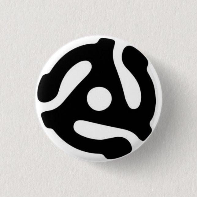 Rekord- adapter för r/min 45 knapp (Framsida)