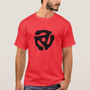 Rekord- adapterskjorta för r/min 45 t shirt