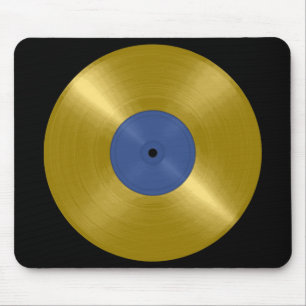 Rekord- album för guld musmatta
