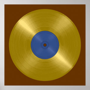 Rekord- album för guld poster