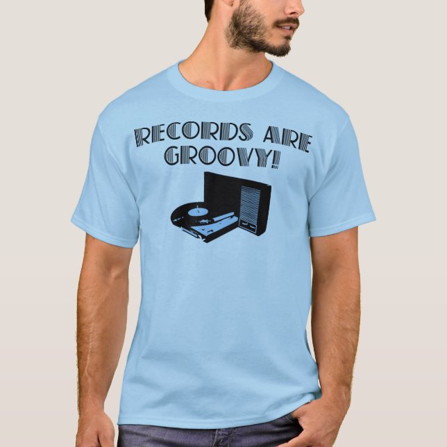 Rekord är Groovy! Tröja (Framsida)