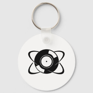Rekord- Atom Nyckelring