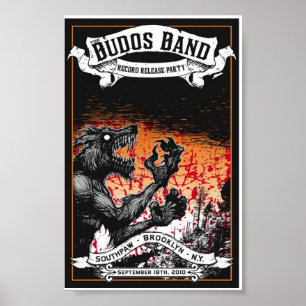 Rekord- frigörare för Budos musikband III Poster