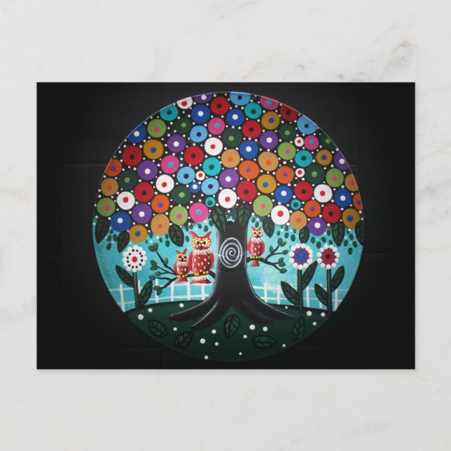 Rekord- konst vid den Lori Everett VYKORTET Vykort (Framsida)