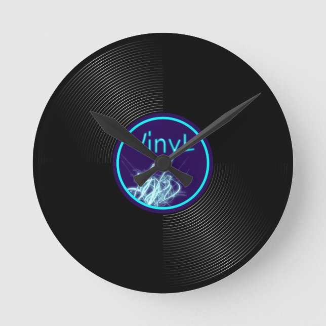 Rekord- LP-album 33 för vinyl Rund Klocka (Framsida)