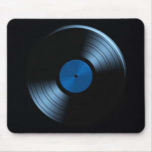 Rekord- mycket Retro album för vinyl - Musmatta