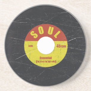 Rekord- sandstenkustfartyg för Soul Underlägg Sandsten