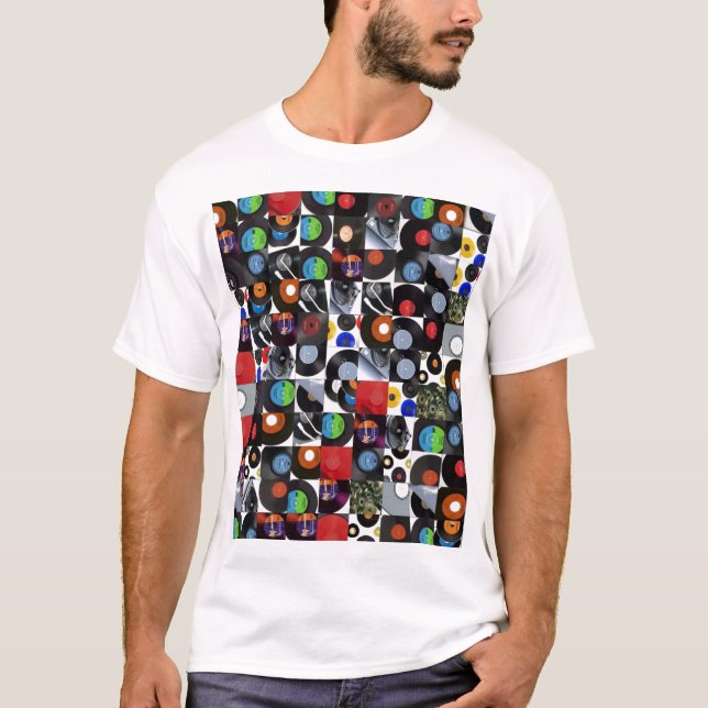 rekord t shirt (Framsida)
