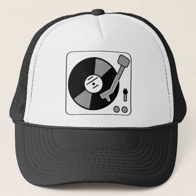 Rekord- Turntable Keps (Framsida)