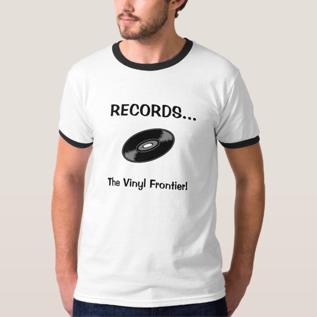 REKORD…, Vinylgränsen! Tee Shirt (Framsida)