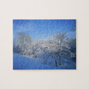 Rekordsnö i Louisville, Kentucky. Pussel