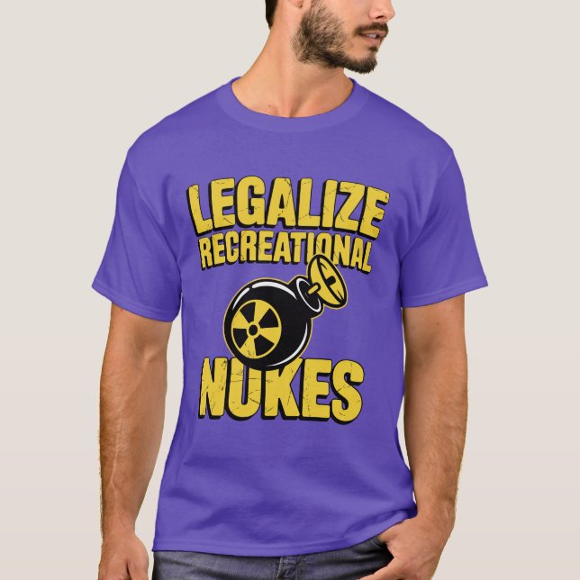  REKREATIONELLA NUKES T SHIRT (Framsida)