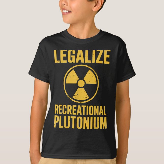  rekreationsplutonium t shirt (Framsida)