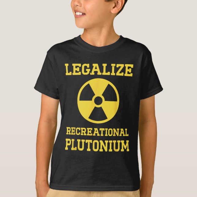 rekreationsplutonium t shirt (Framsida)
