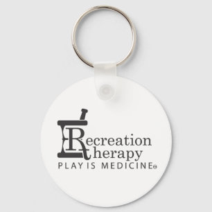Rekreationterapi Keychain Nyckelring