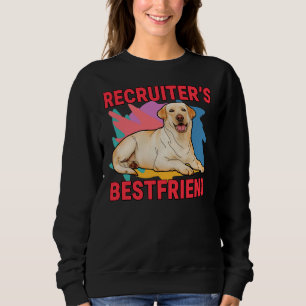 Rekryiter S Bestkompis Labrador Retriever Hund Mam T Shirt