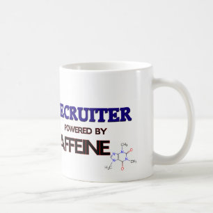 Rekryterare som drivas av koffein kaffemugg