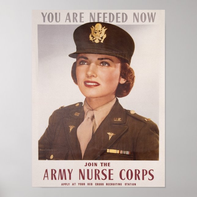 Rekrytering av arméförband poster (Framsidan)