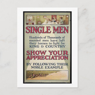 Rekrytering av vintage i Manar Poster Vykort