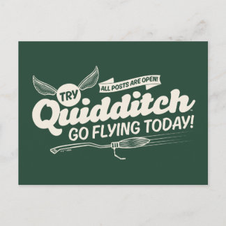 Rekryteringaffisch för QUIDDITCH™ Vykort