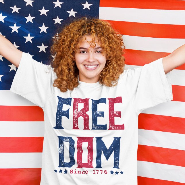 Rekryteringsskript för Freedom Grunge | Sedan 1776 T Shirt (Skapare uppladdad)