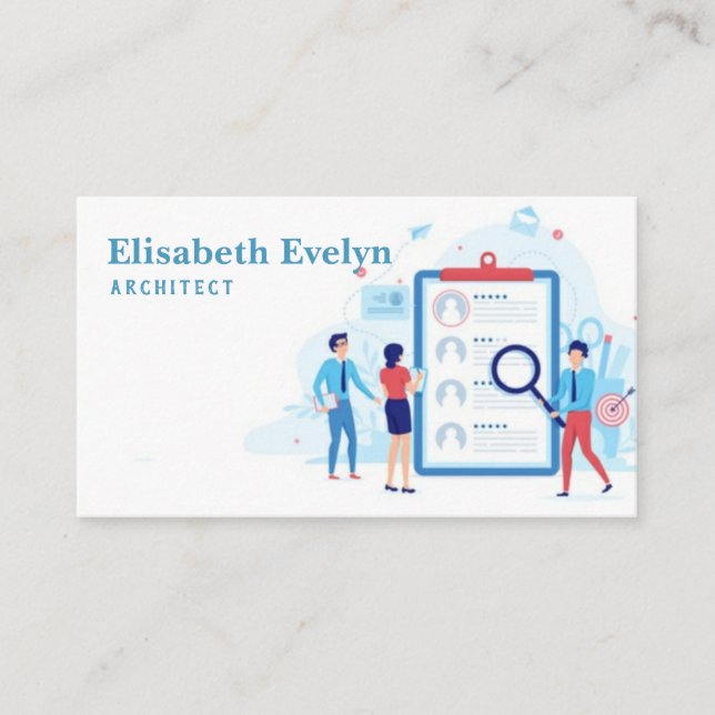 Rekryteringsstrategi Visitkort (Framsida)