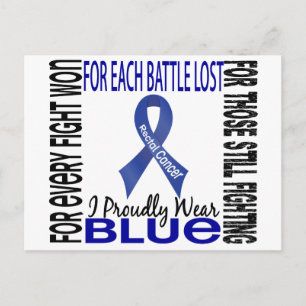 Rektal cancer I Bära Blue 2 Vykort