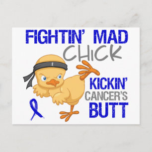 Rektal cancer i bekämpningen av Chick Vykort