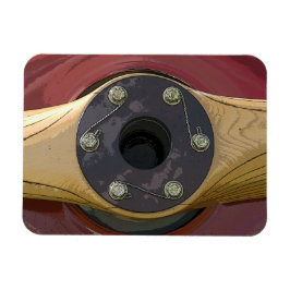 Rektangantnät för träflygplan magnet