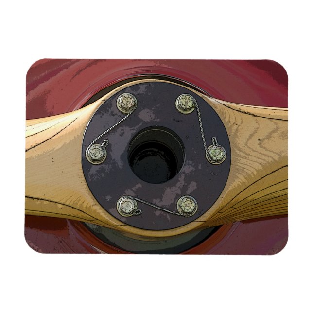 Rektangantnät för träflygplan magnet (Horisontell)