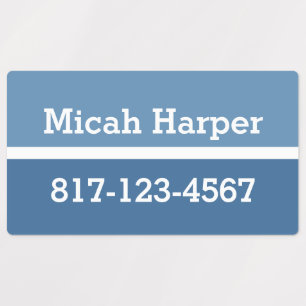 Rektangel för Adhesive etikett för