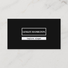 Rektangel Ram Visitkort