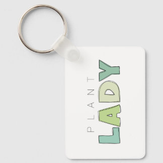 Rektangelkedja för växt Dam Nyckelring