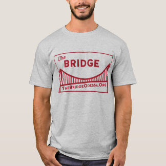 Rektangeln överbryggar logotypen med websiteDOS Tee