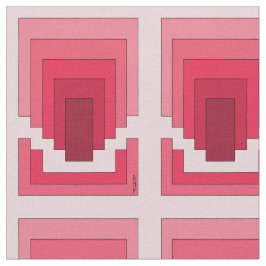 Rektangelns Abstrakt i rött Tyg