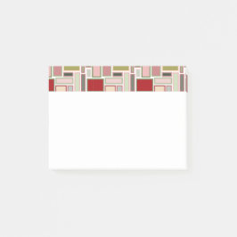 Rektanglar för julboho post-it block