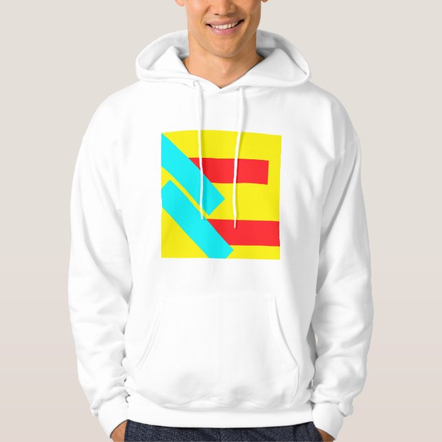 Rektanglar Hoodie (Framsida)