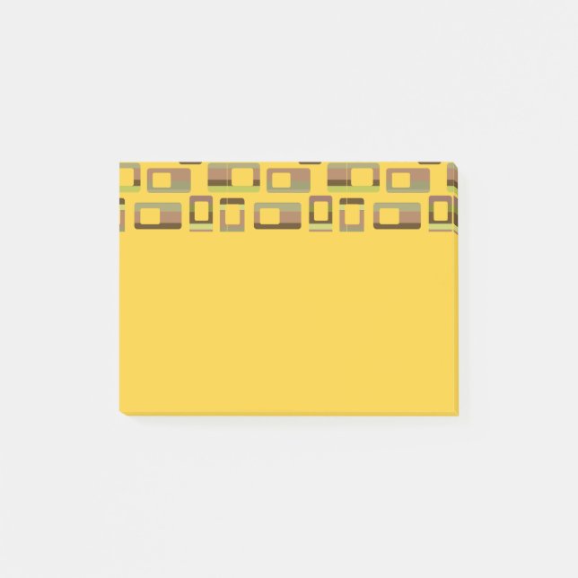 Rektanglar med guld post-it block (Framsida)