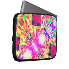 Rektanglar med lutning eller utsträckt färgad, lju laptop fodral