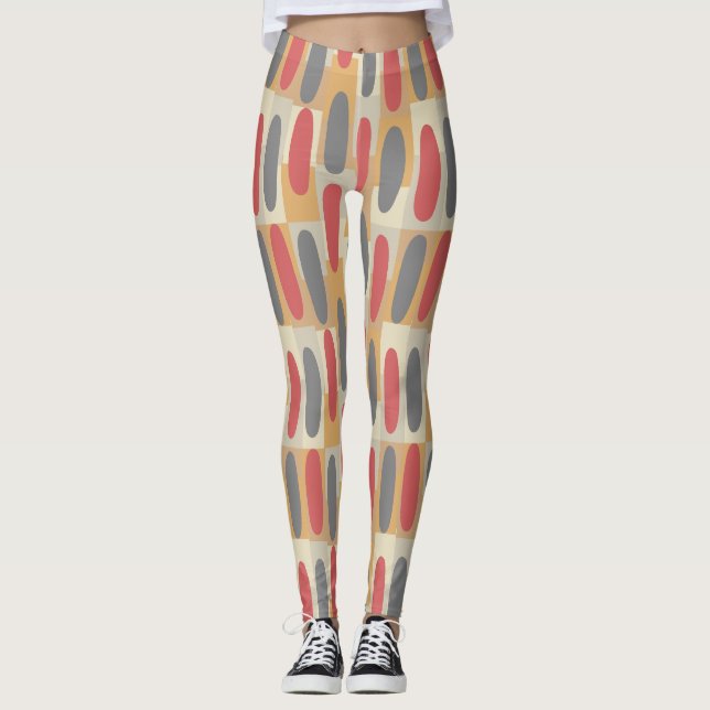 Rektanglar och Ovaler Leggings (Framsida)